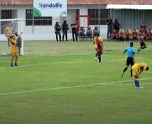 Jogando ‘em casa’, Trem perde na reabertura do Estádio Augusto Antunes