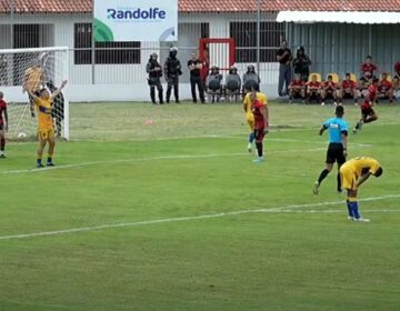 Jogando ‘em casa’, Trem perde na reabertura do Estádio Augusto Antunes