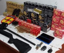 Rotam apreende mais de 2 mil munições, incluindo de fuzil calibre 5.56 israelense