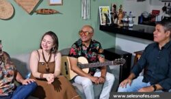 Enrico, Brenda e Finéias atravessam o oceano para cantar a Amazônia na Noruega