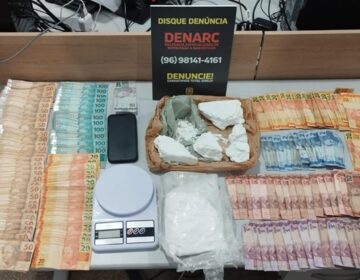 Polícia intercepta venda de cocaína e prende traficantes na orla de Macapá
