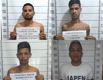 Integrantes de facção fogem por área sem muralha; polícia faz buscas