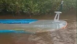 Lancha atinge catraio e arremessa bebê no Rio Mazagão; causadores da colisão fogem