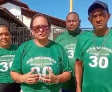 Candidata à presidência no Macapaba nega apoio de facção após prisão feita pela PM