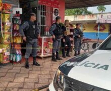 Funcionário é morto a tiros dentro de mercearia
