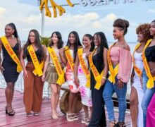 Candidatas à Musa Verão são apresentadas antes da grande final de domingo