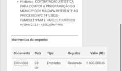 Sistema mostra que Wesley Safadão recebeu apenas metade do cachê