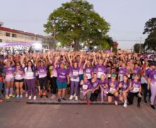 Corrida reúne mais de 1,5 mil mulheres contra o feminicídio no AP