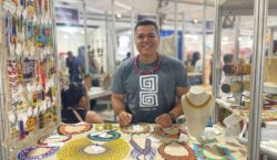 Arte indígena é destaque na Feira Internacional de Oiapoque