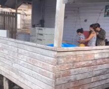 Assassino de policial liberta menina