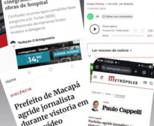 Imprensa nacional destaca agressão de prefeito de Macapá a jornalistas