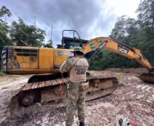 Fazenda é alvo de operação que investiga garimpo ilegal no centro-oeste do Amapá