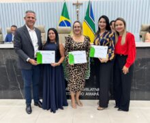 Destaques nacionais na alfabetização, Tartarugal e Ferreira Gomes são homenageados