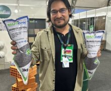 Startup usa rejeitos de caulin e sedimentos do rio Amazonas para produzir argamassa
