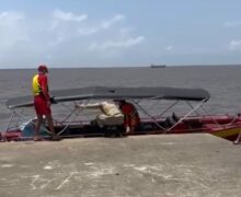 Bombeiros localizam corpo de homem desaparecido no Rio Amazonas