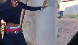 Conhecido como ‘Frango’, suspeito de roubo e tráfico se agarra à mãe, mas acaba preso