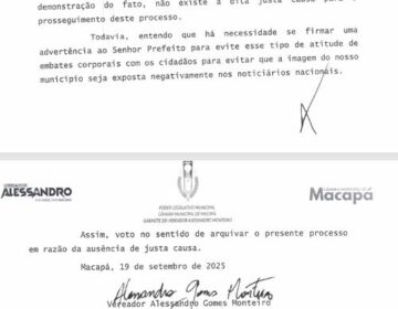 Relator pede apenas ‘advertência’ a Furlan e vota pelo arquivamento no caso do ‘mata-leão’