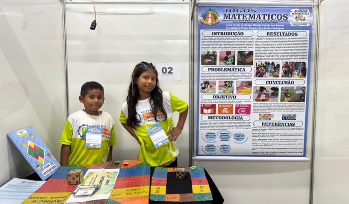 Alunos de 7 e 8 anos criam jogo para ajudar colegas a melhorar desempenho em matemática