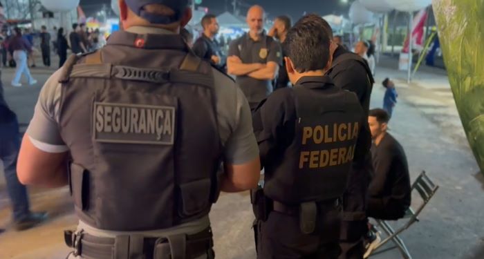 Polícia Federal fiscaliza empresas de segurança na Expofeira