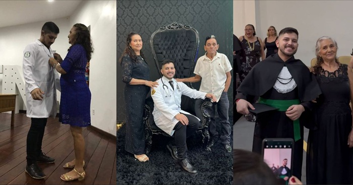 Filho de costureira e ambulante vence a desigualdade e se torna médico no Amapá