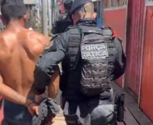 Foragido é capturado com 34 porções de crack