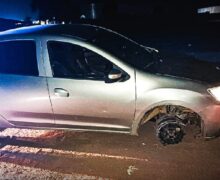 Com CNH vencida, embriagado e sem uma das rodas motorista é preso pela PRF