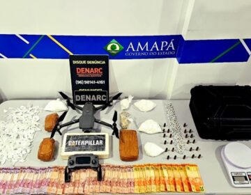 Esposa de detento usava drone para lançar drogas no Iapen, diz polícia