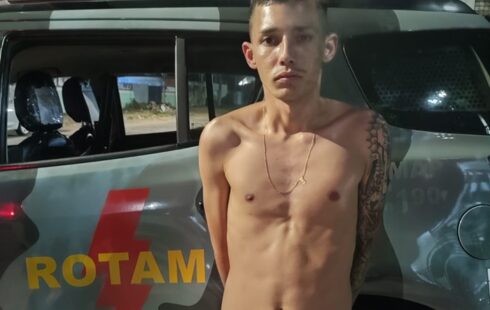 Procurado por homicídio é preso em boca de fumo pela Rotam