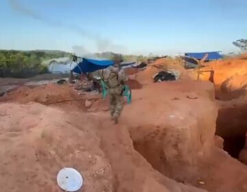 Mercúrio é apreendido e maquinário é destruído em garimpo ilegal no Amapá