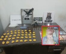 Líder do crime organizado em Santana morre ao reagir à abordagem do GTA