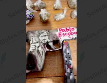 Traficante do PCC é preso com 1 kg de droga e pistola customizada de Pablo Escobar