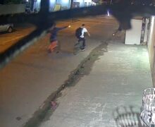 Tiros e morte em bicicletas