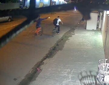 Tiros e morte em bicicletas