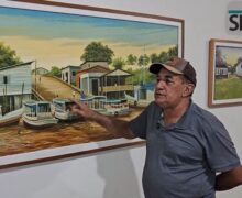 Em Macapá, paisagens do passado ‘voltam à vida” nas telas de Wagner Ribeiro