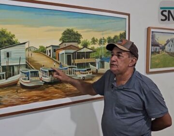 Em Macapá, paisagens do passado ‘voltam à vida” nas telas de Wagner Ribeiro