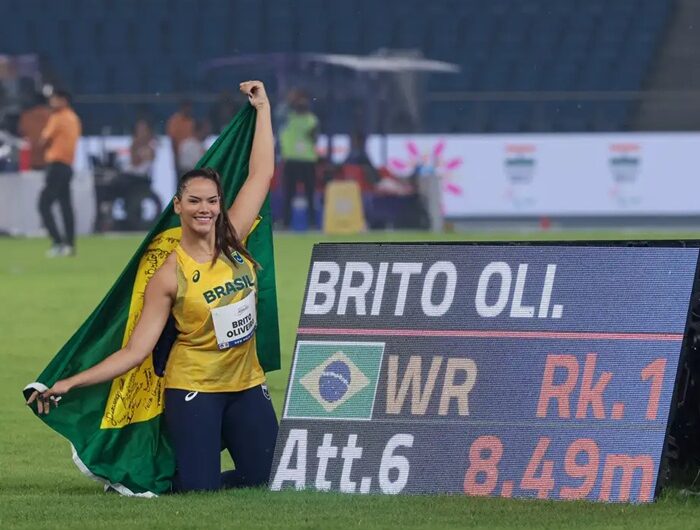 Wanna Brito quebra recorde e se torna bicampeã mundial