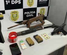 Armas usadas em ataques de facções são apreendidas em Santana