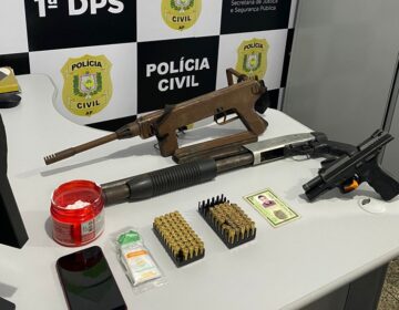 Armas usadas em ataques de facções são apreendidas em Santana