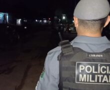 Assaltante morre ao ser baleado pela própria arma durante fuga da PM