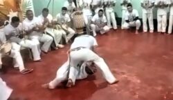 Mestre de capoeira agride aluno durante 2 minutos em ritual de batismo