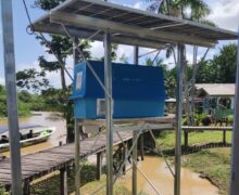 Mais de 600 famílias do Bailique recebem energia solar do Programa Luz para Todos