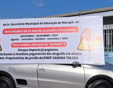 Comerciante não recebe há 1 ano aluguéis de escola municipal: ‘último recurso’
