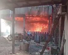 Incêndio deixa um morto na Ilha de Santana; esqueleto carbonizado é encontrado