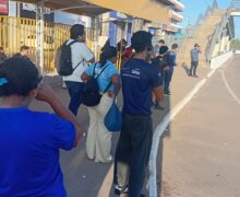 Sem repasses da PMM, empresa volta a recolher ônibus e capital vive manhã de caos