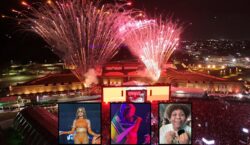 Carismática, Anitta coloca multidão pra dançar em noite histórica do Réveillon do Amapá