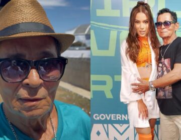 Anitta pede para conhecer fã de 67 anos que chegou 10h antes para seu show no Amapá