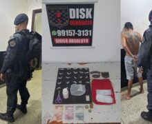 PM retira mais dois traficantes das ruas após fim de semana de operações