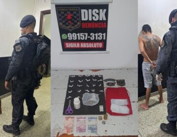 PM retira mais dois traficantes das ruas após fim de semana de operações