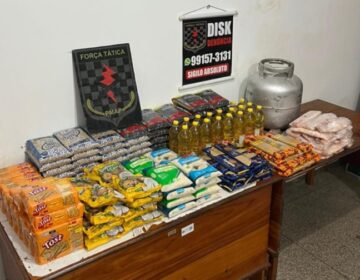 Ladrões furtam e vendem merenda escolar de crianças do ensino fundamental