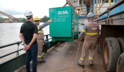 Após danos no linhão, Estado envia geradores para garantir energia ao Bailique no fim de ano